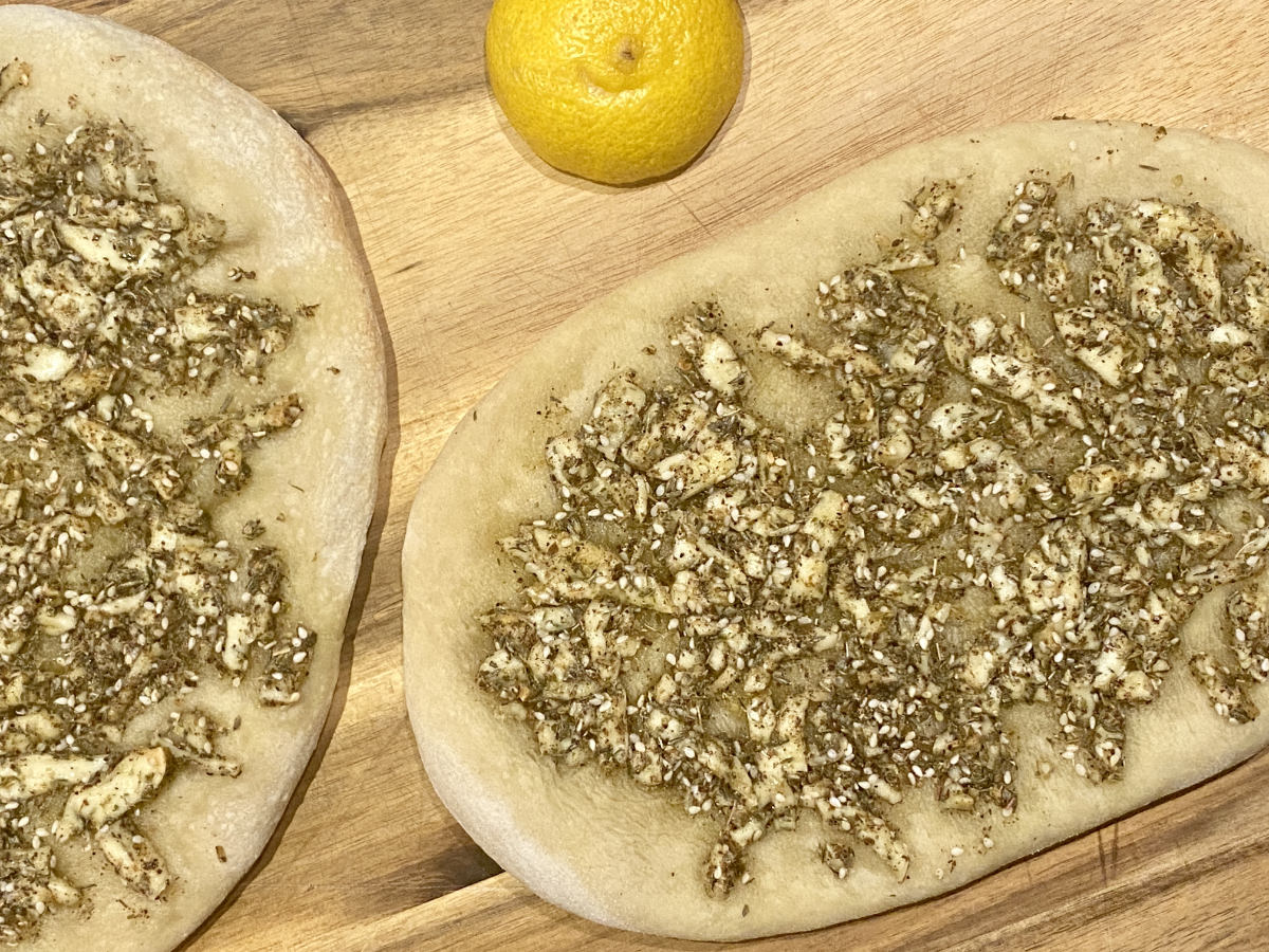 Zatar Manakish: Einfaches Rezept für die libanesische Pizza
