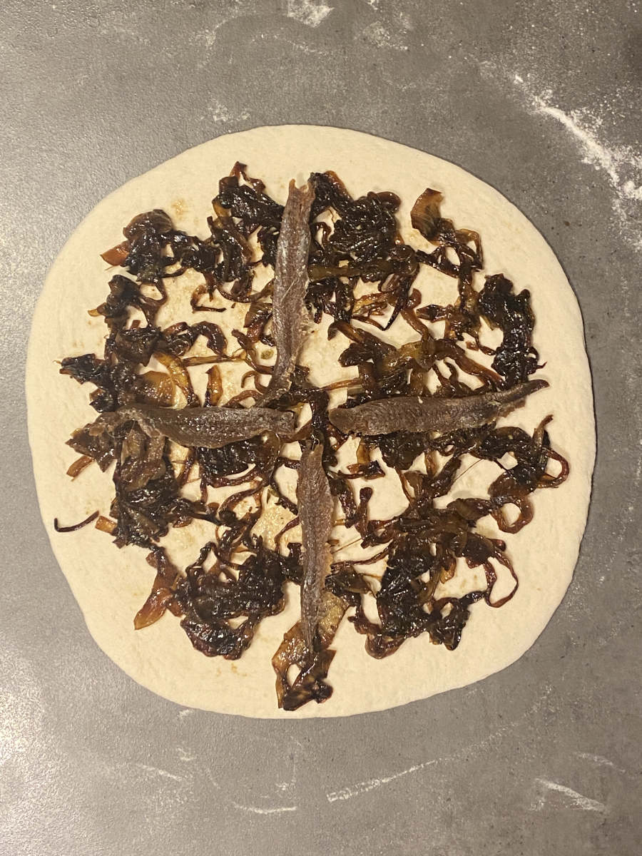 pissaladiere sardellen Salamico
