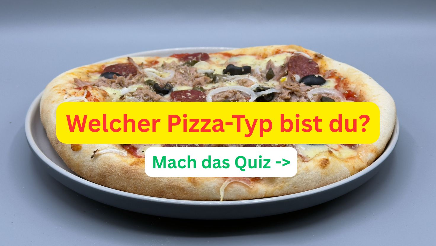 Welcher Pizza-Typ bist du? Mach den Test und finde es heraus!