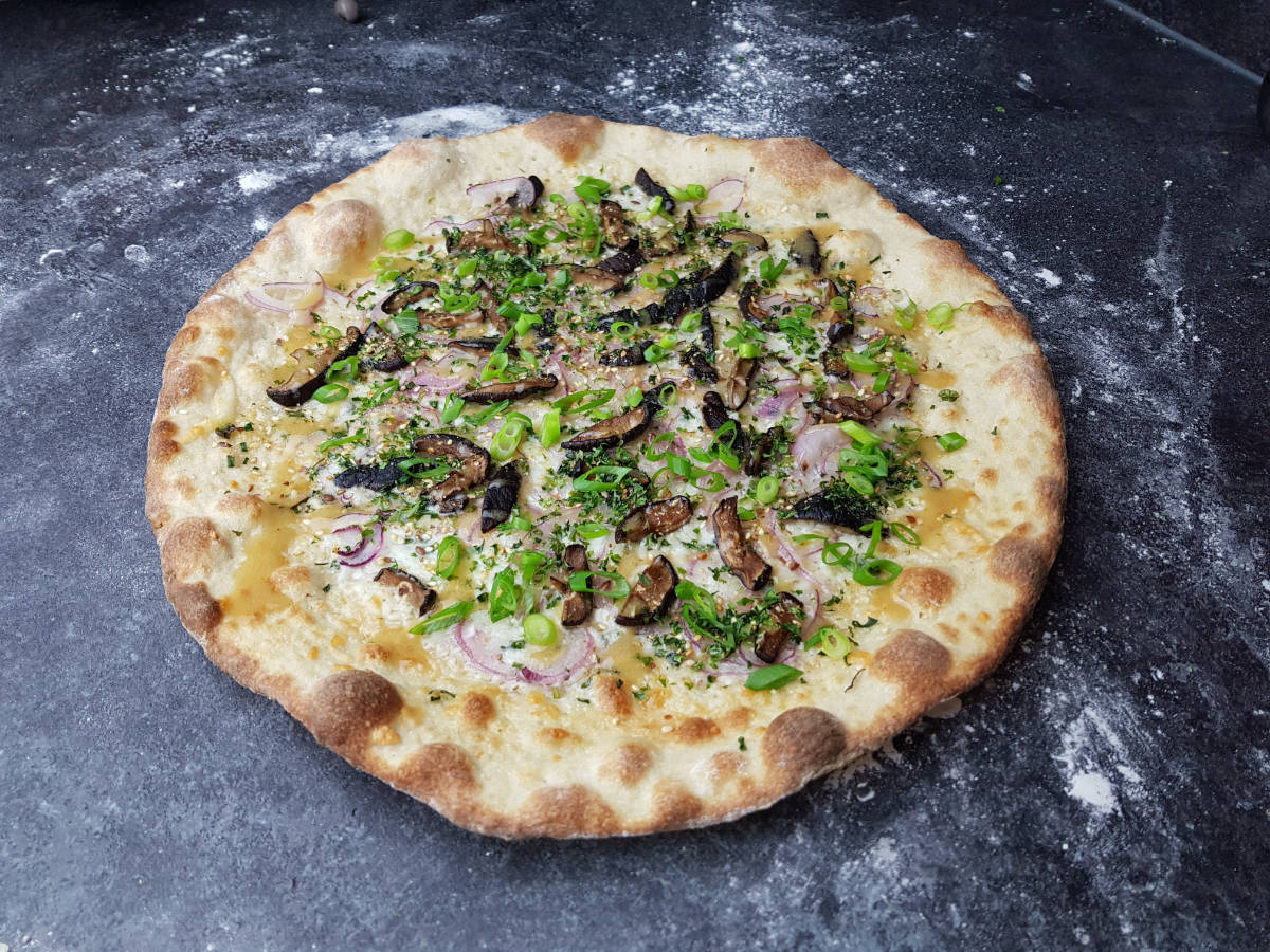 Pizza-Belag Ideen: Pizza Japan